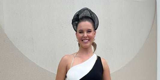 Isabel Quinlan for Channel 9 on Derby Day