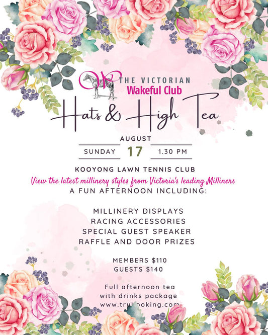 Victorian Wakeful Club Hats and High Tea Event 2025