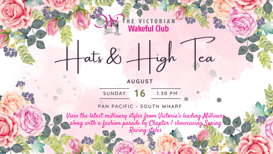 Victorian Wakeful Club Hats and High Tea Event 2026