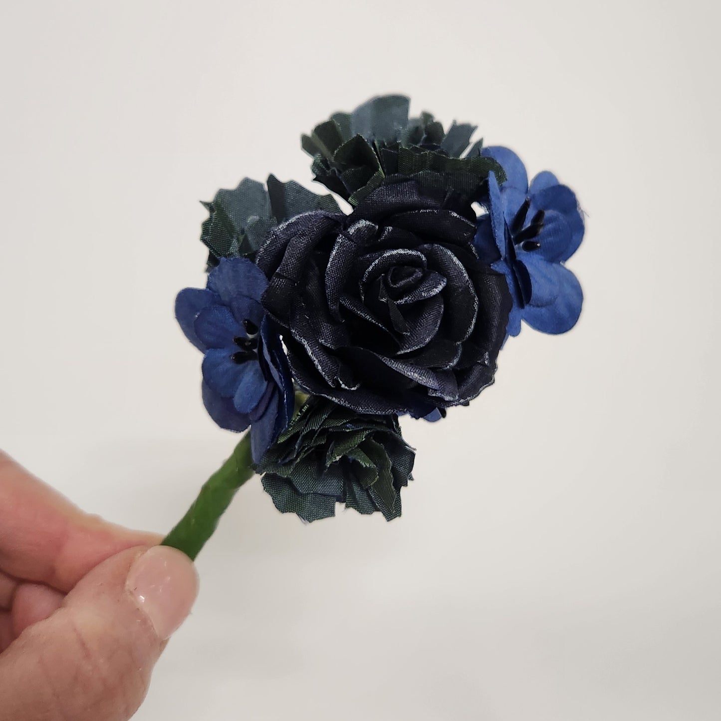 Custom Silk flower Lapel pin, Groom Lapel pin, Father of the Bride, Groomsman and Raceday