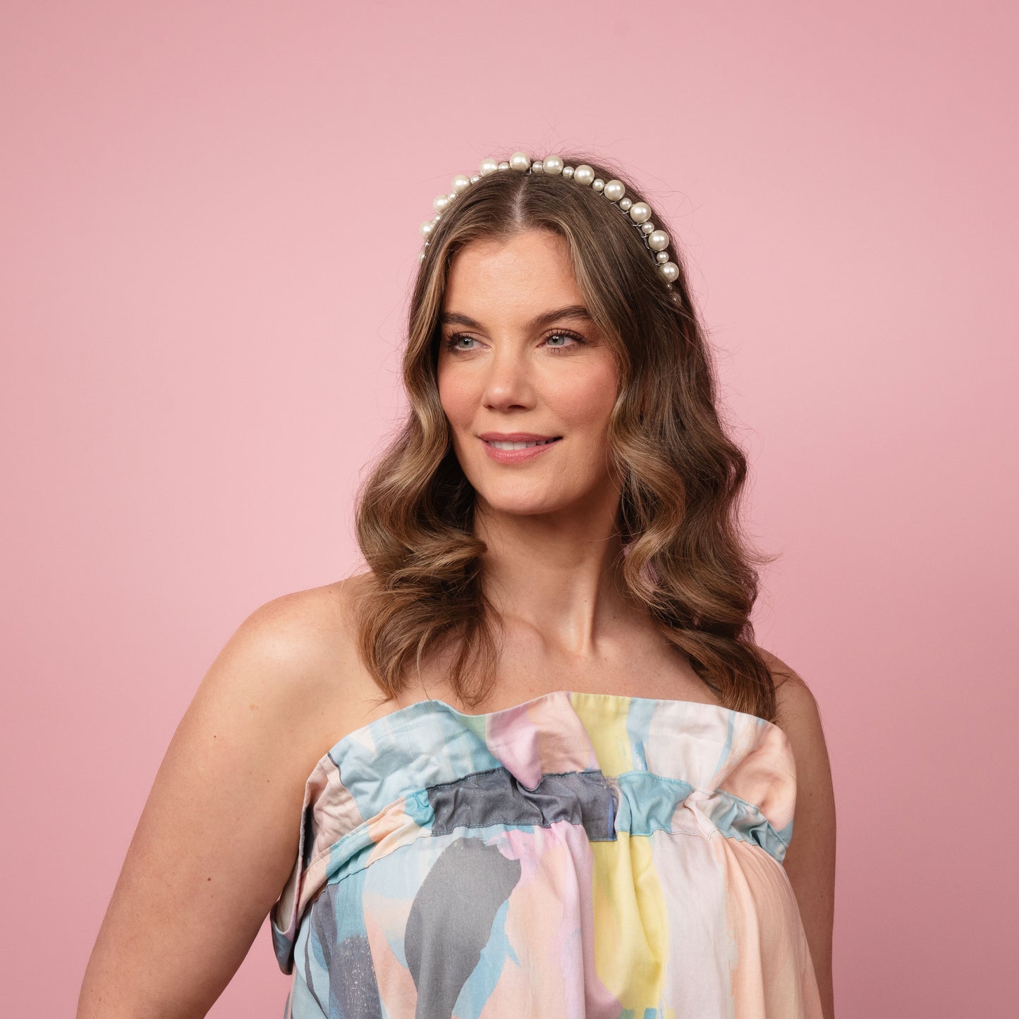 Kitty Beaded and Metallic Headband for Lulu