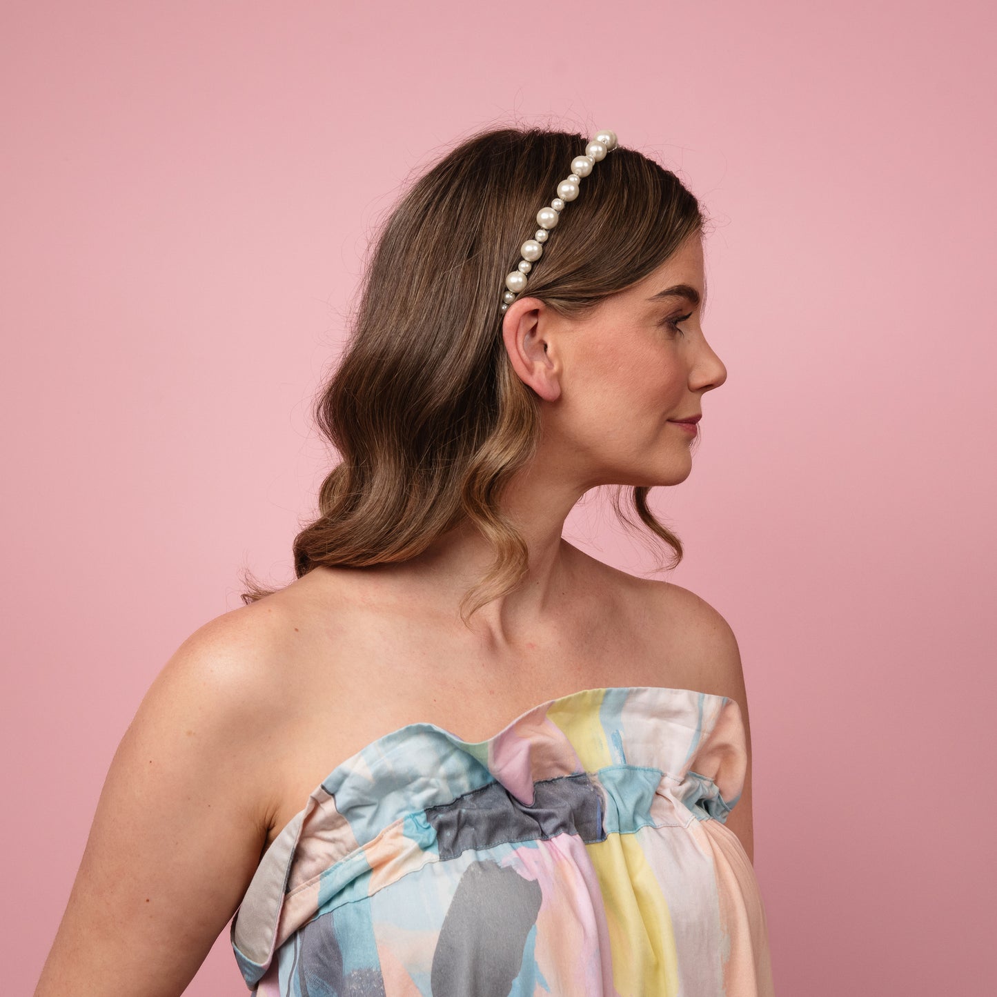 Kitty Beaded and Metallic Headband for Lulu