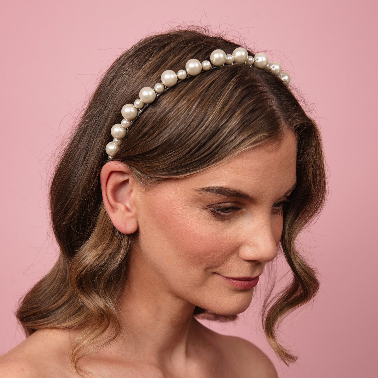 Kitty Beaded and Metallic Headband for Lulu