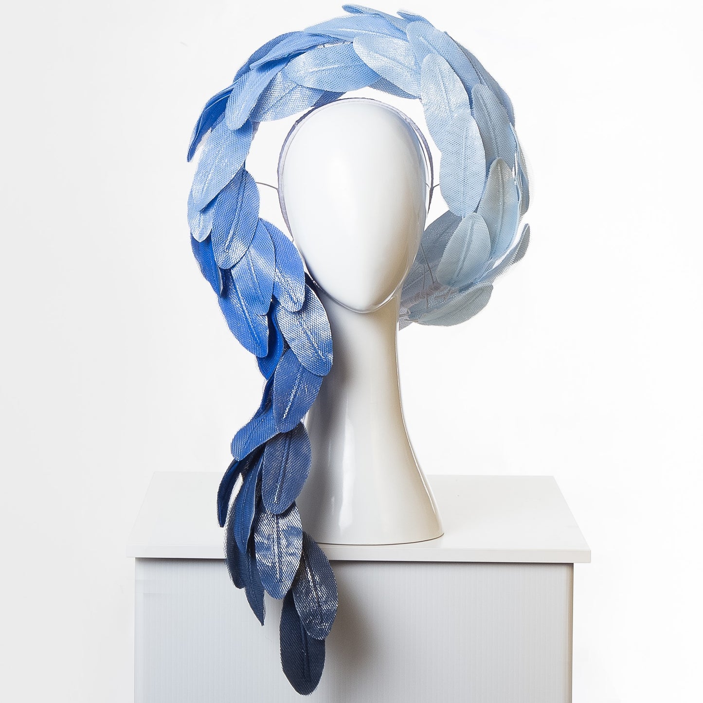 Fairy Wren Blue feather headpiece
