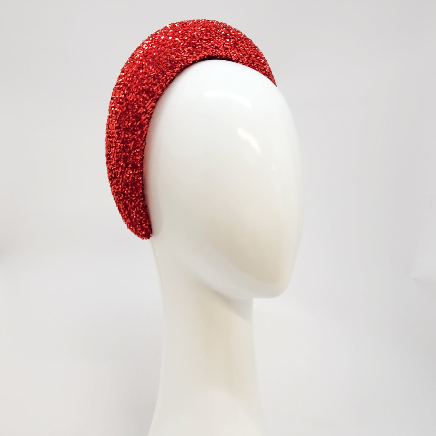 Red Tinsel Headband