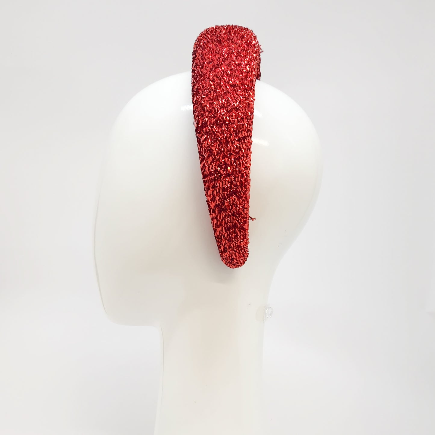 Red Tinsel Headband