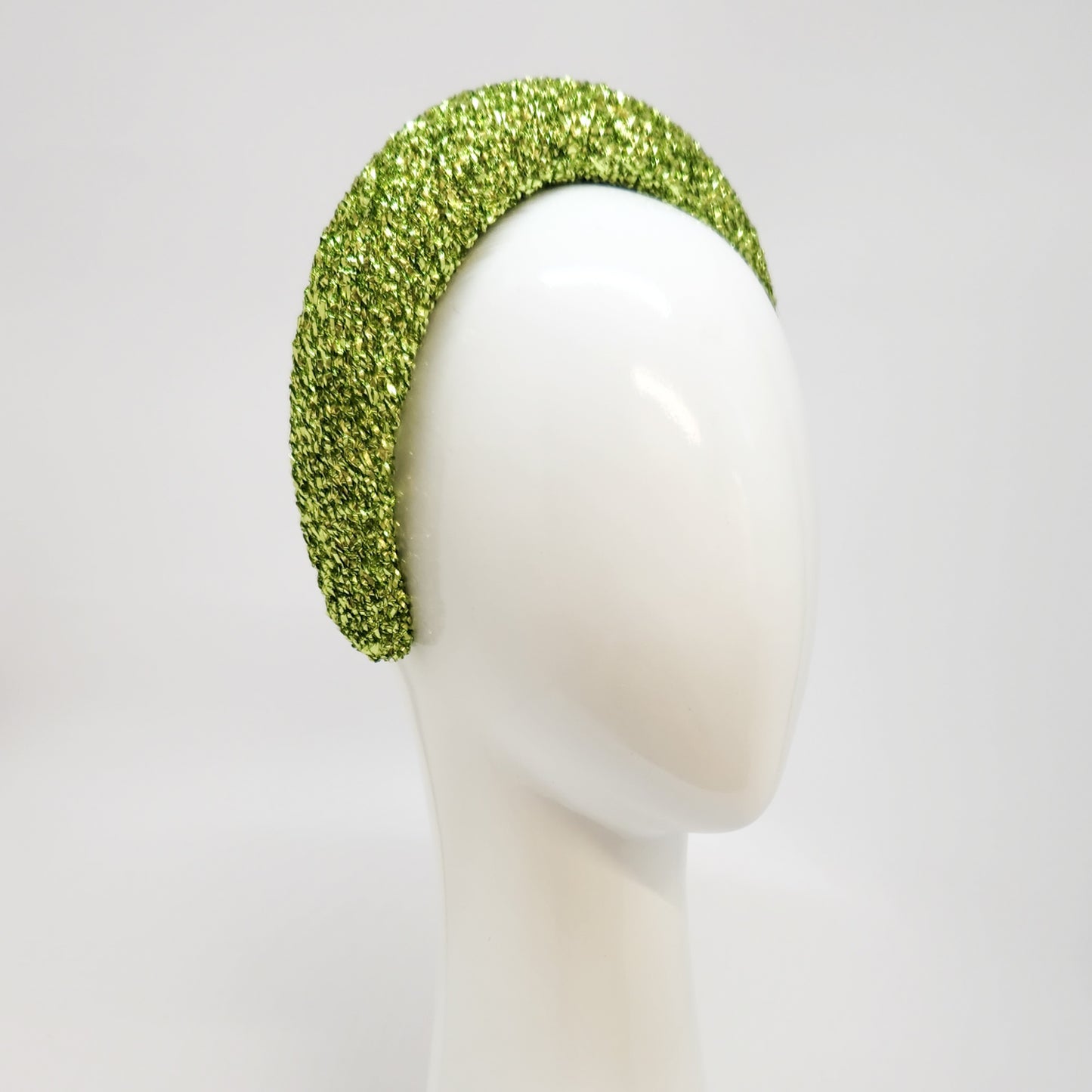 Green Tinsel Headband
