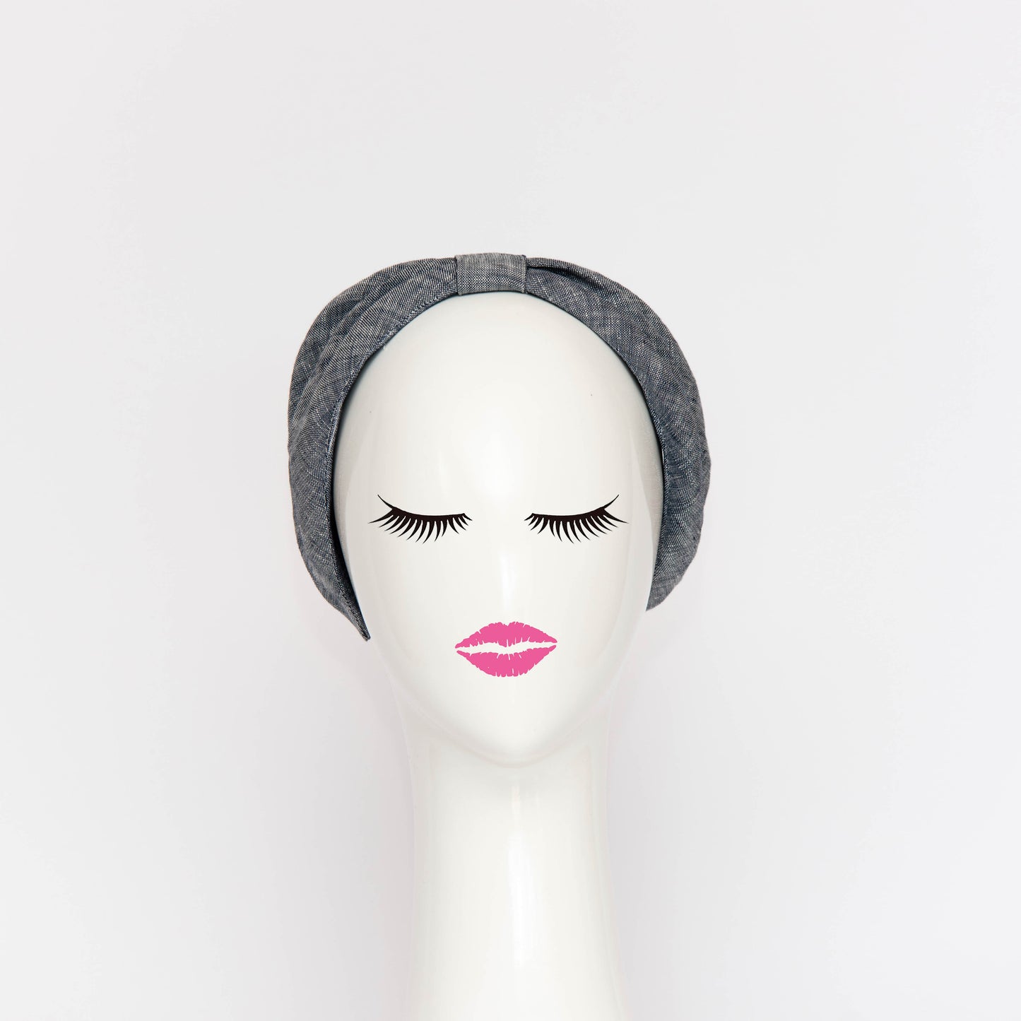 Georgie Headband in Denim Blue