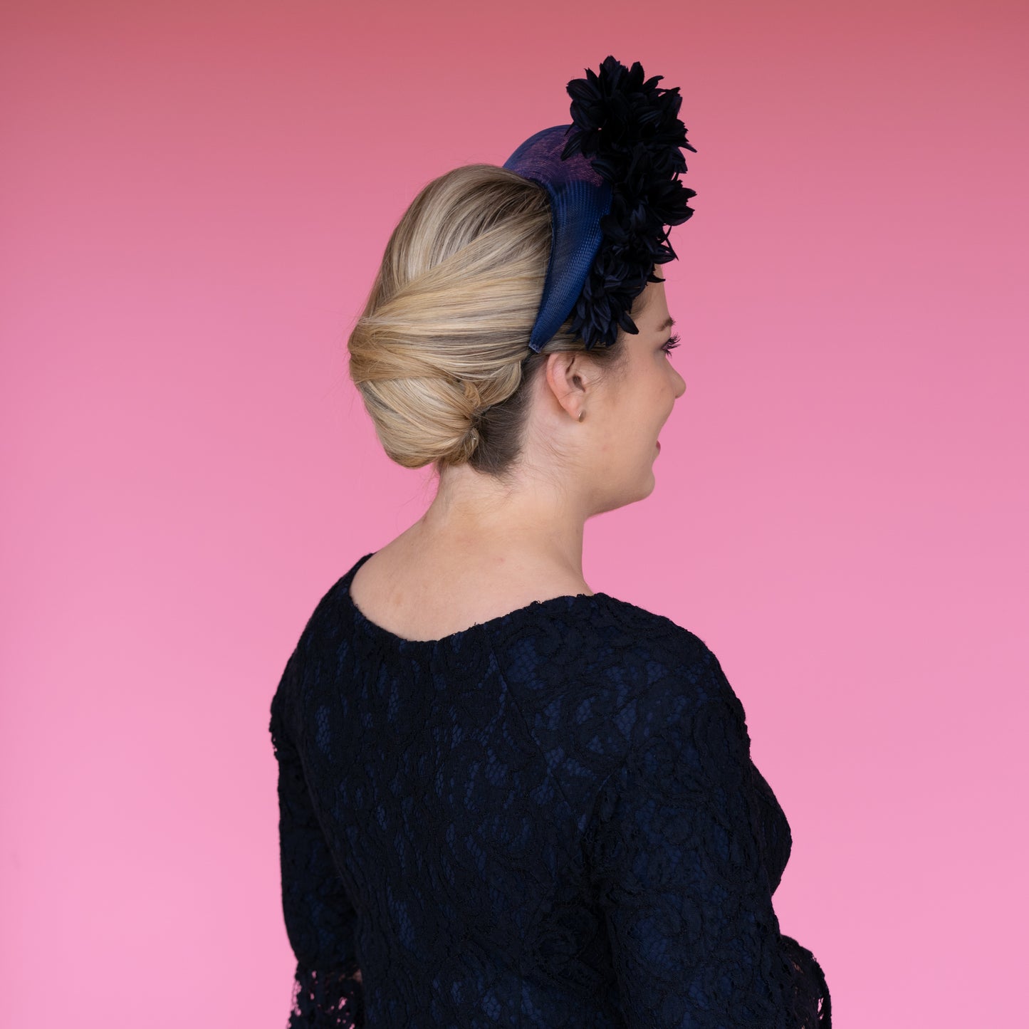 Hansonville Headband in Navy